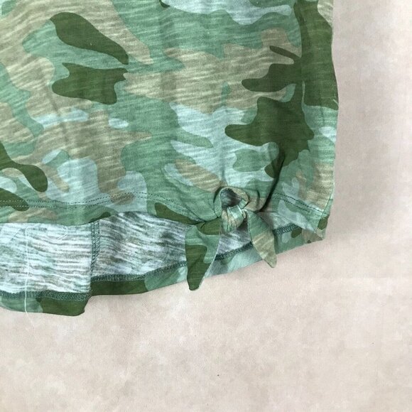 Epic Threads Kids Girls Camo SLAYCATION Tie-Front Tank Top NWT L - Picture 4 of 8